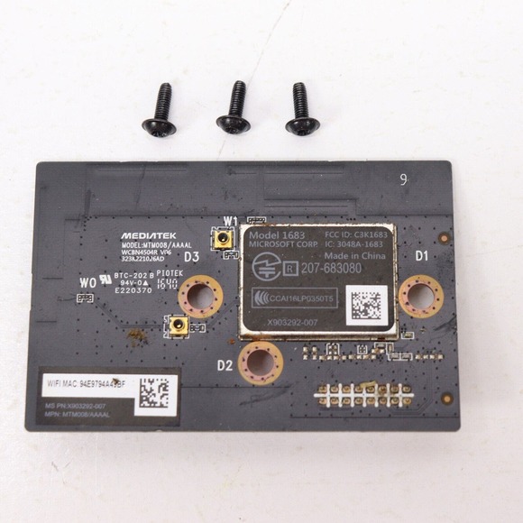 Microsoft Xbox ONE S Slim Internal WiFi Board Module Card 1683 - Picture 1 of 3